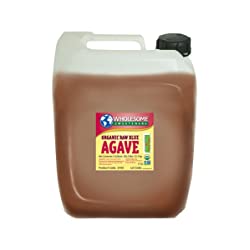 Wholesome Sweeteners Organic Blue Agave Raw 5-Gallon Jug